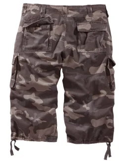 Outlet Surplus Trooper 3/4 - Shortsit, Black Camo Camot|Shortsit