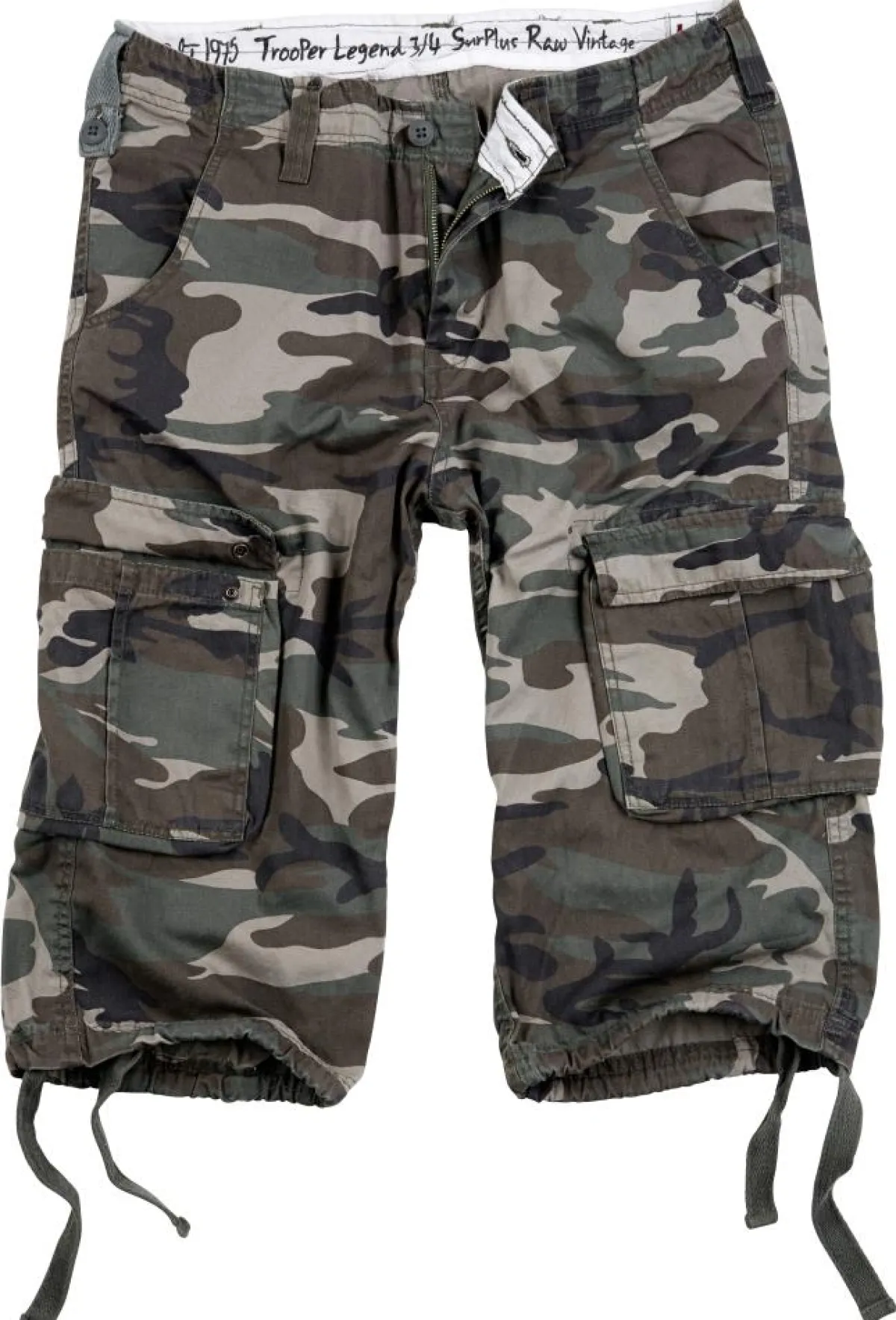 Discount Surplus Trooper 3/4 - Shortsit, Woodland Camot|Shortsit