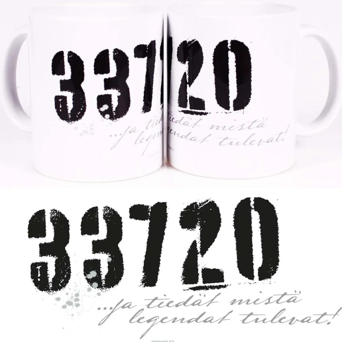 New 33720 Tampere- Muki, legendat tulevat Postinumero Mukit