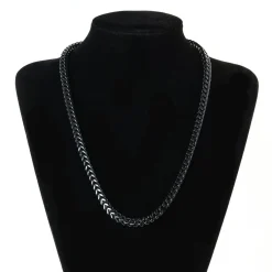 Discount Teräskaulaketju 6 mm, 60cm Kaulaketjut Ja -Nauhat