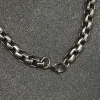 Online Teräskaulaketju 8 mm, 60cm Kaulaketjut Ja -Nauhat|Bikerit