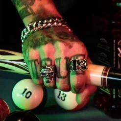 Terässormus - Lucky 13, musta Bikerit|Punk!