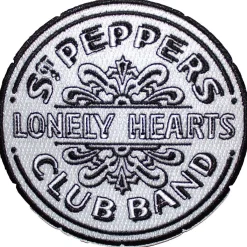 Sale The Beatles: SGT Pepper Drum B&W -Kangasmerkki Kangasmerkit|The Beatles