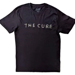Outlet The Cure: Hi-Build Text Logo - T-Paita Bändipaidat|The Cure