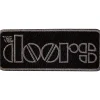 Clearance The Doors: Bordered logo - Kangasmerkki The Doors|Kangasmerkit
