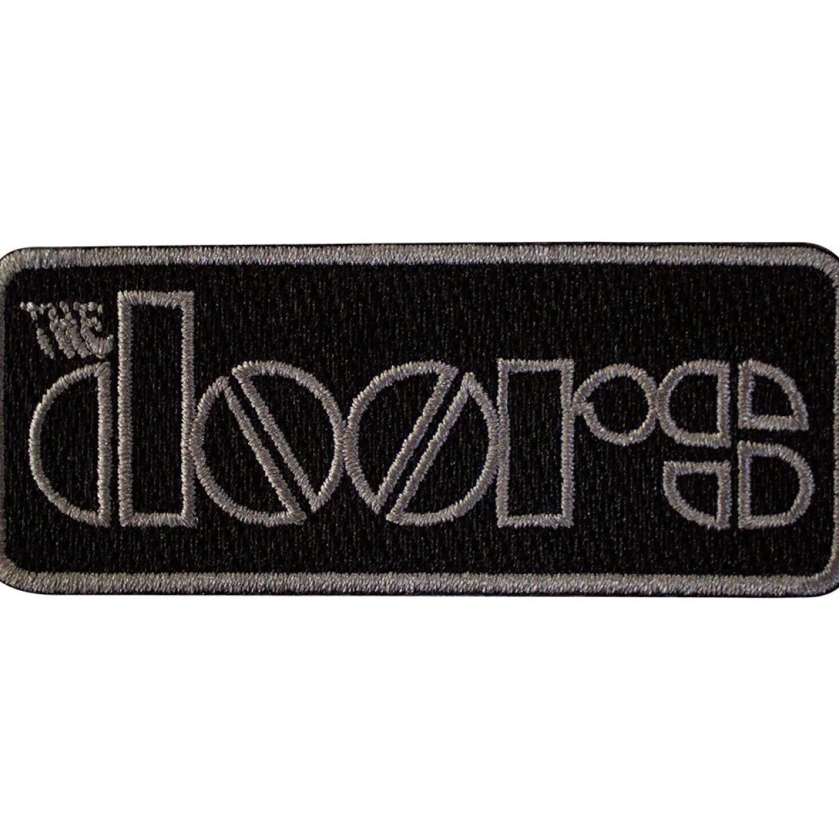 Clearance The Doors: Bordered logo - Kangasmerkki The Doors|Kangasmerkit