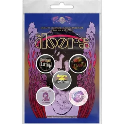 Clearance The Doors: Jim Morrison - Pinssisetti The Doors|Pinssit Ja Rintanapit