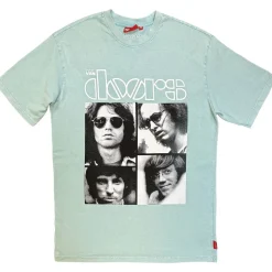 Discount The Doors: Squares Wash Unplugged - T-Paita The Doors