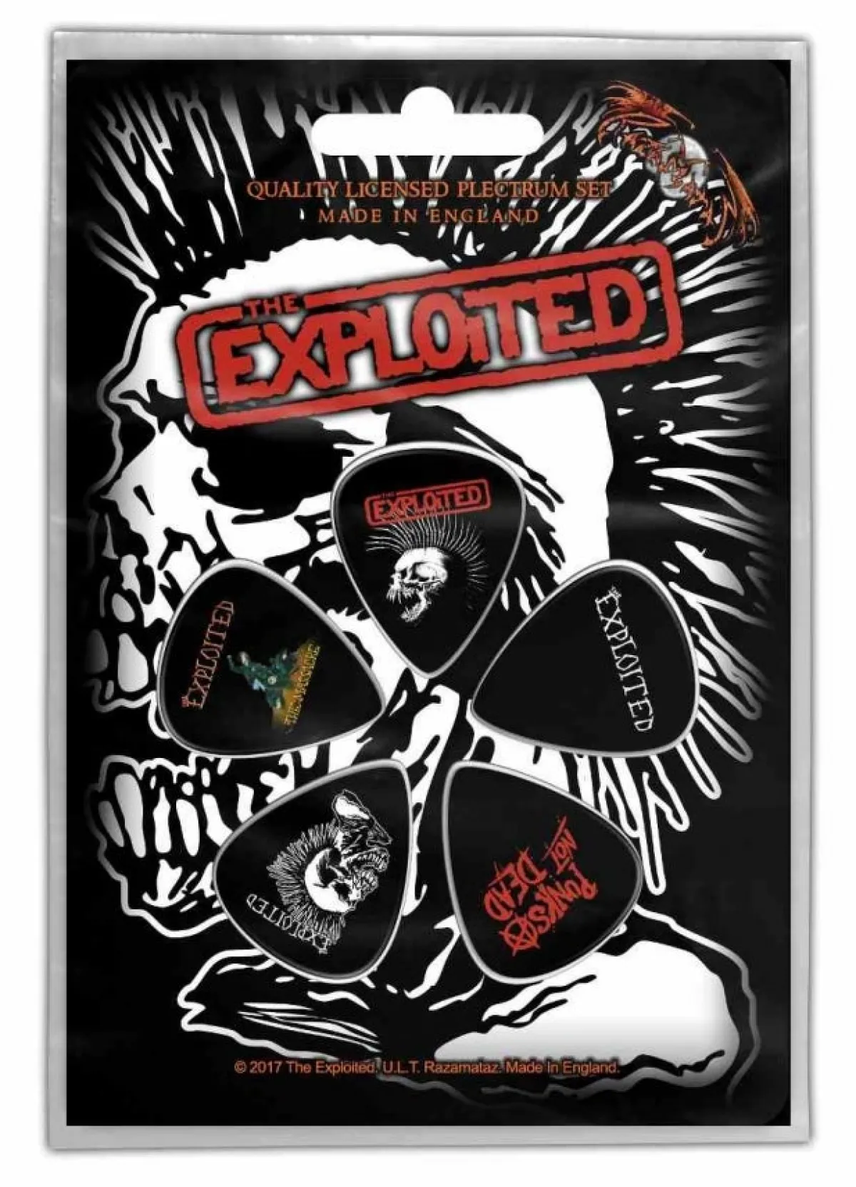 Best The Exploited - Plektrasetti 5kpl Plektrasetit|The Exploited