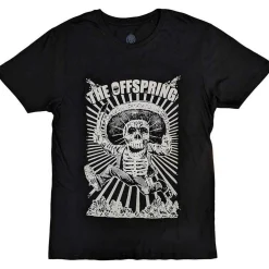 New The Offspring Jumping Skeleton - T-paita Bändipaidat|The Offspring