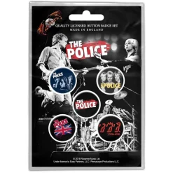 Best The Police - Pinssi setti 5kpl The Police|Punk!
