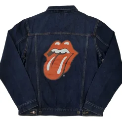 Hot The Rolling Stones Classic Tongue - Unisex Farkkutakki Takit|Takit