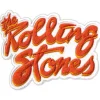 Outlet The Rolling Stones:Orange logo - Kangasmerkki Kangasmerkit|The Rolling Stones