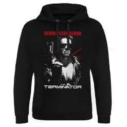 Outlet The Terminator Poster -huppari, musta Terminator|Hupparit