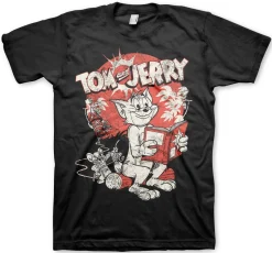 Outlet Tom & Jerry Vintage Comic - T-paita Tom And Jerry|T-Paidat