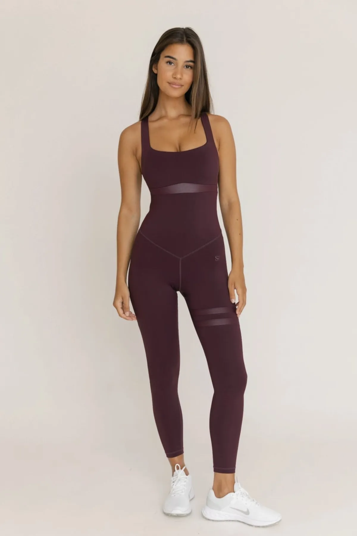 Sale Nicole Jumpsuit - haalari, Burgundy Purple Sport|Haalarit Ja Bodyt