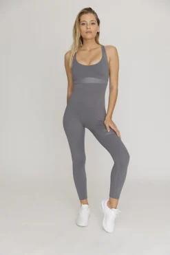 Outlet Serena Jumpsuit -haalari, Volcanic Gray Sport|Haalarit Ja Bodyt