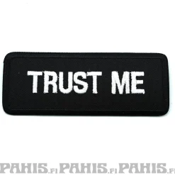 Clearance Trust me - kangasmerkki Haalarimerkit|Kangasmerkit