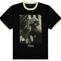 Discount Tupac Flag Photo - T-paita Bändipaidat|Tupac