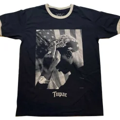 Discount Tupac Flag Photo - T-paita Bändipaidat|Tupac