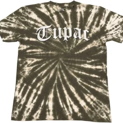 Hot Tupac Gothic Logo - T-paita Bändipaidat|Tupac