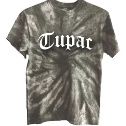 Hot Tupac Gothic Logo - T-paita Bändipaidat|Tupac