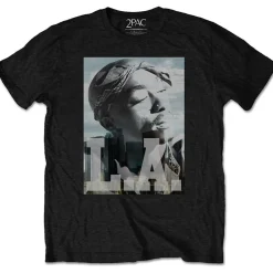 Clearance Tupac LA Skyline - T-paita Bändipaidat|Tupac