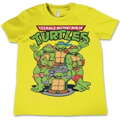 Sale Turtles Group - Lasten T-paita, keltainen Paidat|Turtles