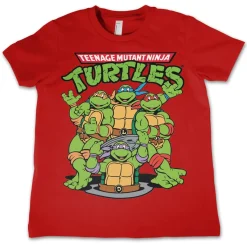 Discount Turtles Group - Lasten T-paita, punainen Paidat|Turtles