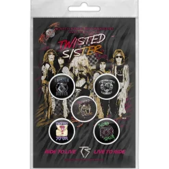 Sale Twisted Sister: Ride To Live - Pinssisetti Pinssit Ja Rintanapit|Twisted Sister