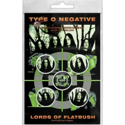 Clearance Type O Negative: Lords Of Flatbush - Pinssisetti Pinssit Ja Rintanapit|Type O Negative