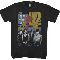 Sale U2 bullet the blue sky - T-paita T-Paidat|Bändipaidat