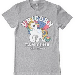 Unicorn Fan Club - T-paita, vaaleanharmaa T-Paidat|T-Paidat