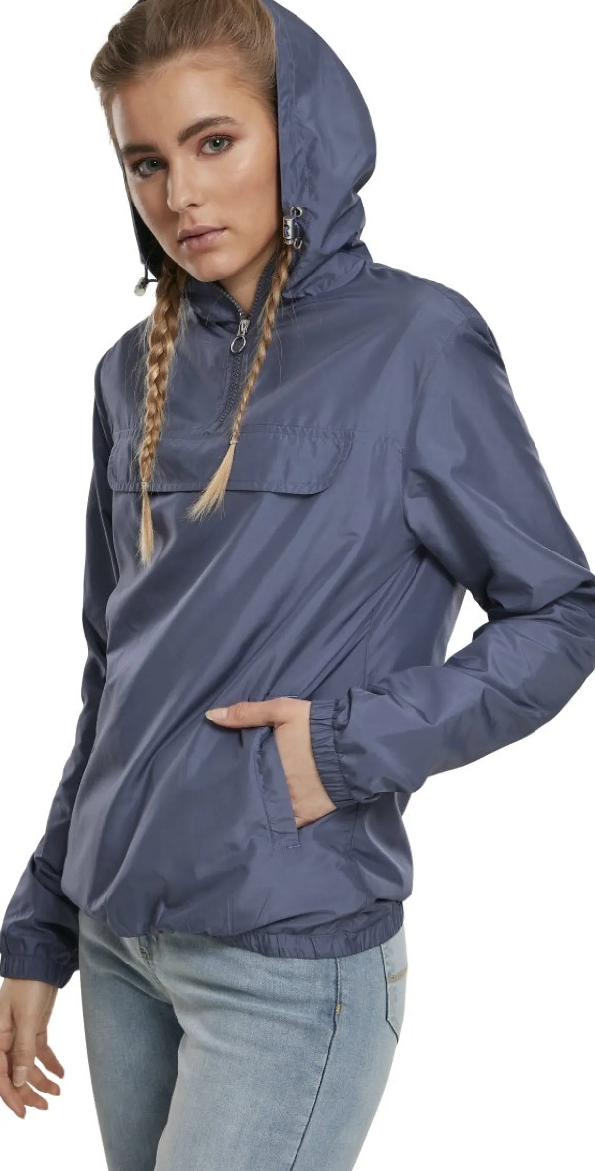 Clearance Basic Pullover - Tuulitakki, Vintageblue Takit|Urban Wear Katukamaa
