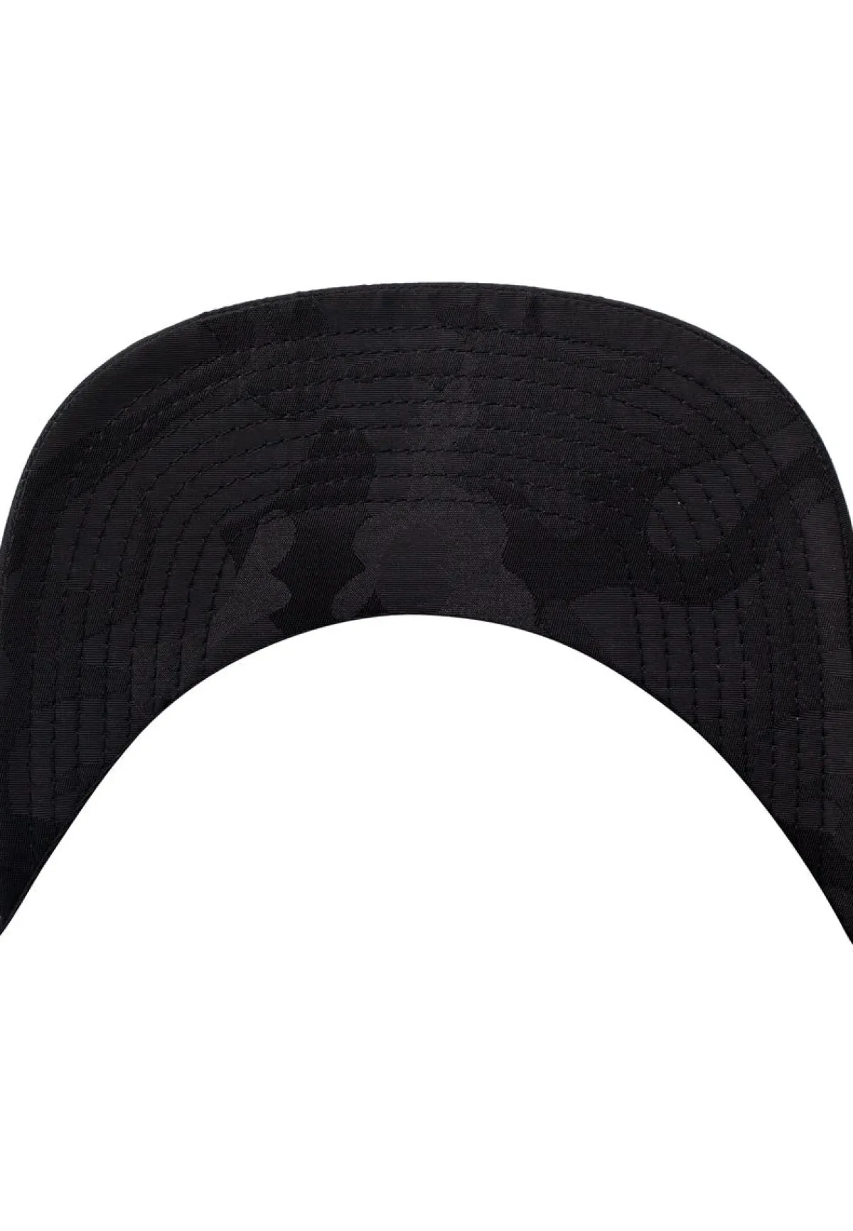 Online Urban Classics - Camo Visor - lippis, black camo Lippikset