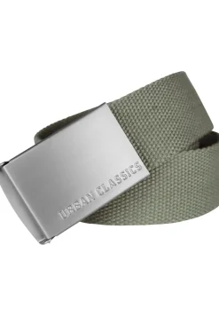 Clearance - Canvas vyö, olive Urban Wear Katukamaa|Vyöt & Niittivyöt