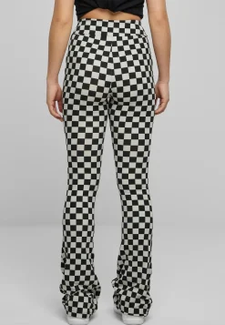 Online Checked Boot Cut - Leggingsit Leggingsit|Rockabilly