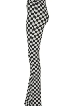 Online Checked Boot Cut - Leggingsit Leggingsit|Rockabilly