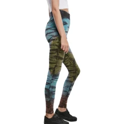 Cotton Tie Dye High Waist - legginsit, black Leggingsit|Hippikamaa