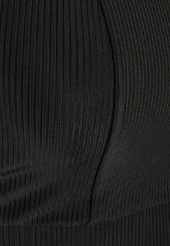 Cropped Shiny Rip - Toppi, musta Urban Wear Katukamaa|Sport