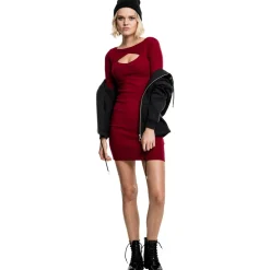 Sale Cut Out - Mekko, burgundy Mekot|Urban Wear Katukamaa