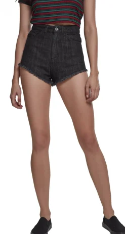Online Denim - Hotpantsit, musta Shortsit