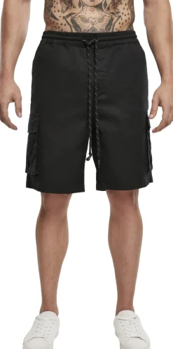 Outlet Drawstring Carco - Miesten Shortsit, musta Urban Wear Katukamaa|Shortsit