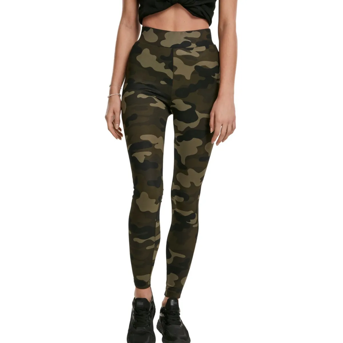 New High Waist Camo Tech- legginsit, woodcamo Leggingsit|Urban Wear Katukamaa
