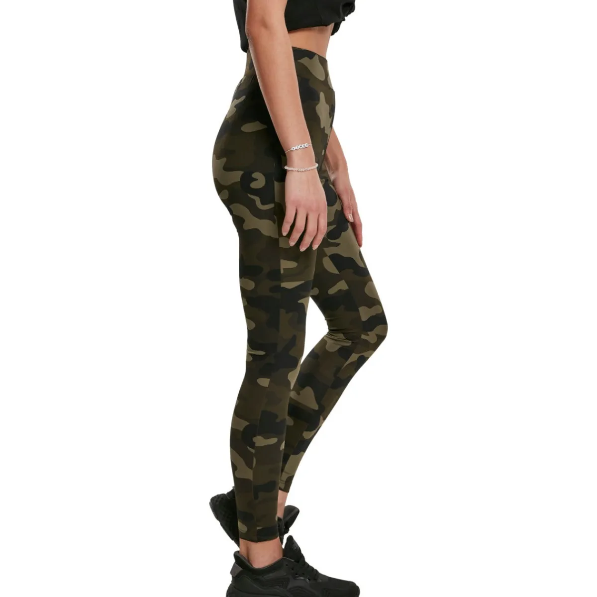New High Waist Camo Tech- legginsit, woodcamo Leggingsit|Urban Wear Katukamaa