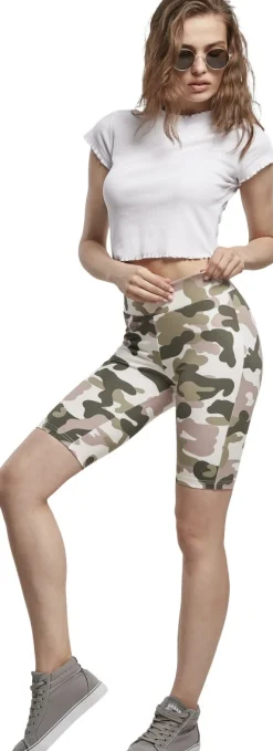 Outlet High Waist Camo tech - Pyöräilyshortsit, duskrose Urban Wear Katukamaa|Sport