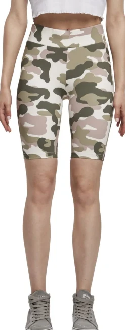 Outlet High Waist Camo tech - Pyöräilyshortsit, duskrose Urban Wear Katukamaa|Sport