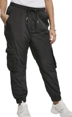 Online High Waist Crinkle Nylon Cargo Pants -Naisten reisitaskuhousut Reisitaskuhousut|Urban Wear Katukamaa