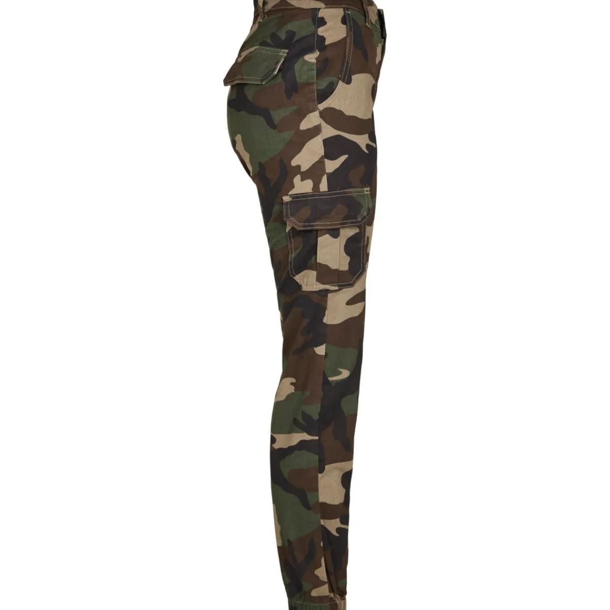 Discount High Waist - Naisten reisitaskuhousut, woodcamo Reisitaskuhousut|Urban Wear Katukamaa