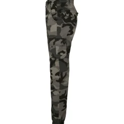 Clearance High Waist - Naisten reisitaskuhousut, darkcamo Reisitaskuhousut|Urban Wear Katukamaa